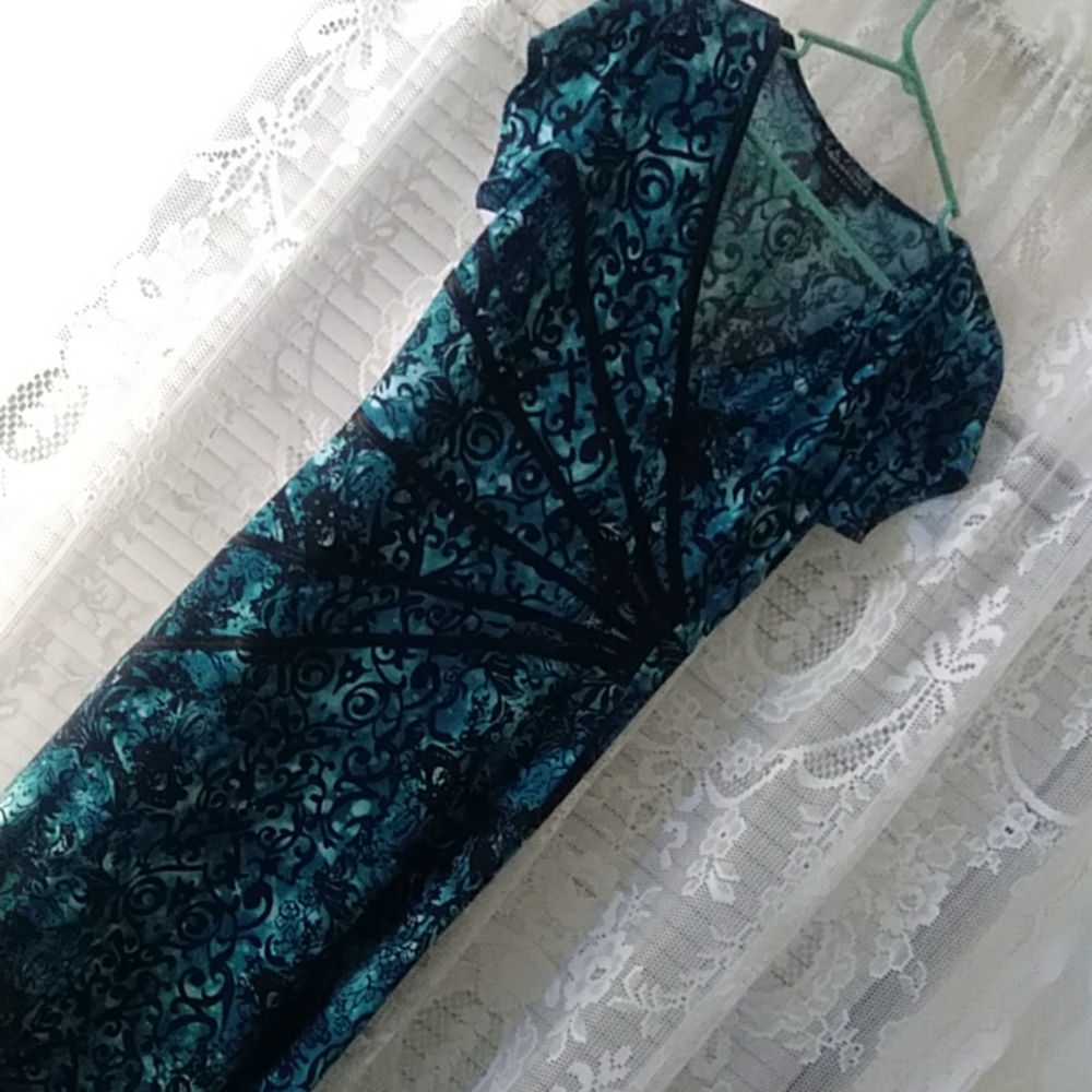 Connected apparel dress